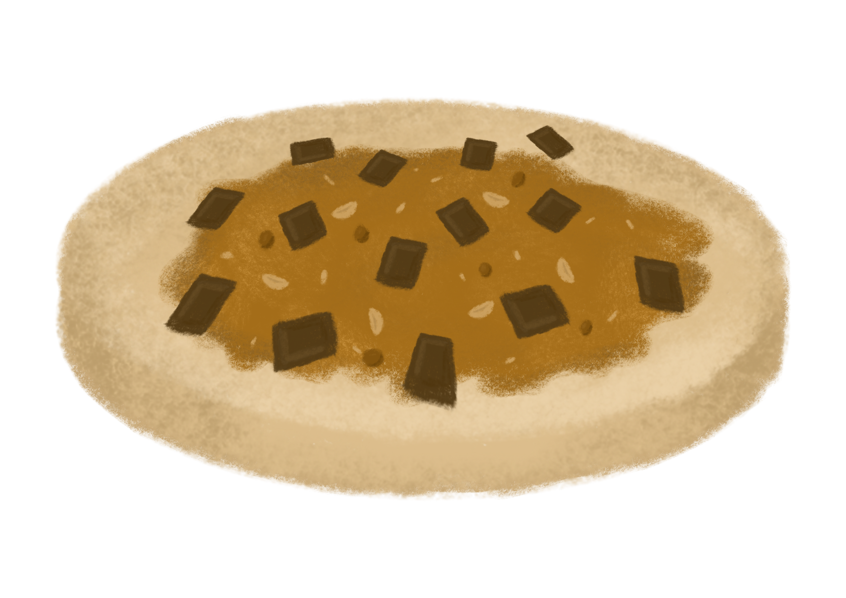 Pannenkoek met chocolade